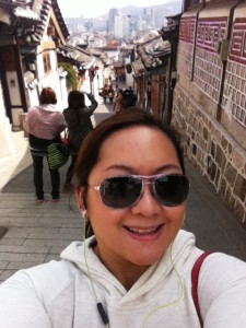 In Seoul, South Korea. Travel is definitely one of the perks to working abroad. 